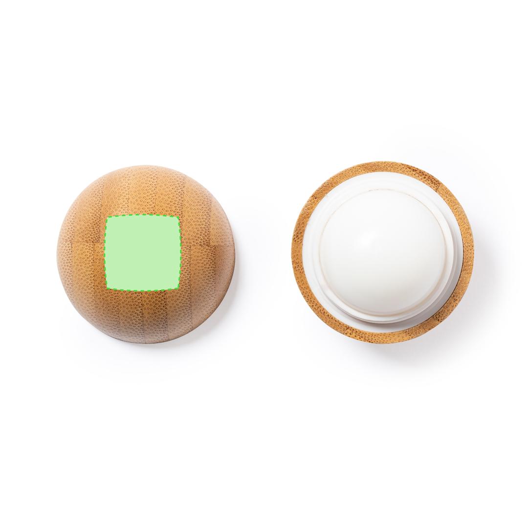 Bálsamo labial SPF15 de bambú con aroma vainilla línea nature