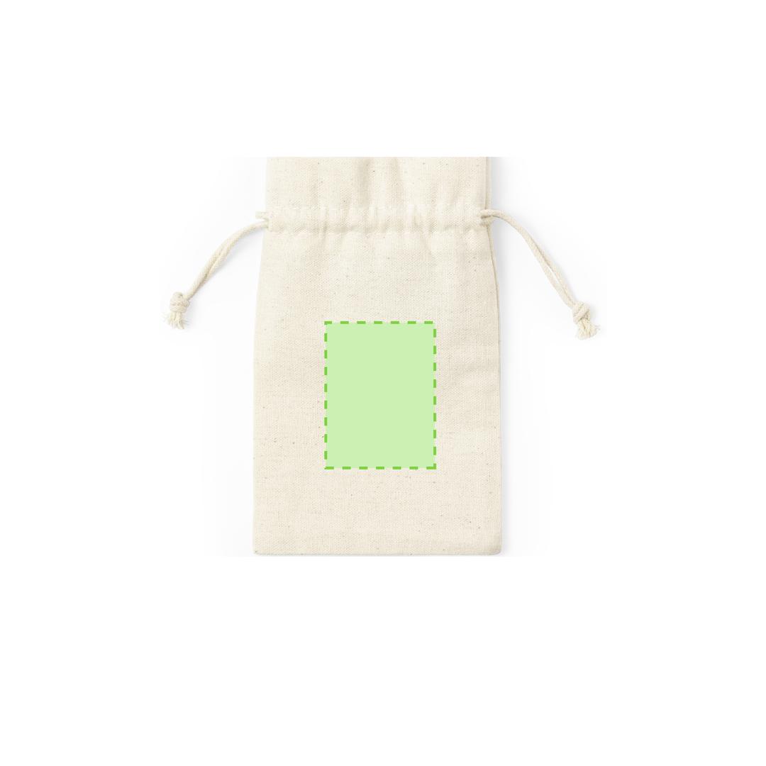 Set de 6 brochas de maquillaje de caña de trigo con funda de algodón
