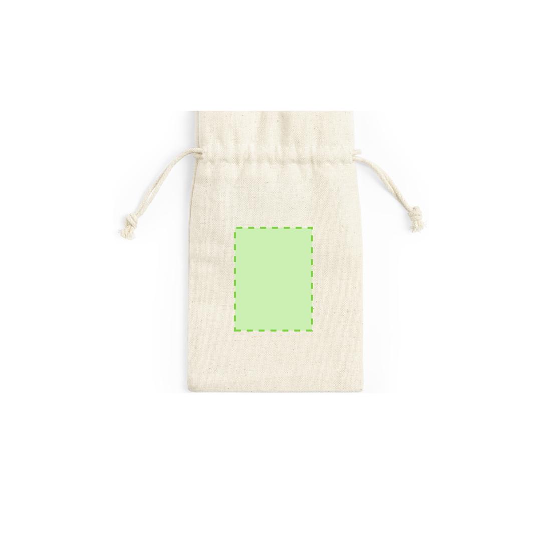 Set de 6 brochas de maquillaje de caña de trigo con funda de algodón