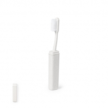 Cepillo de dientes plegable de caña de trigo para viajes
