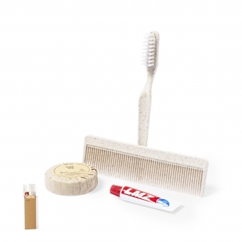 Set personalizable con logo compacto