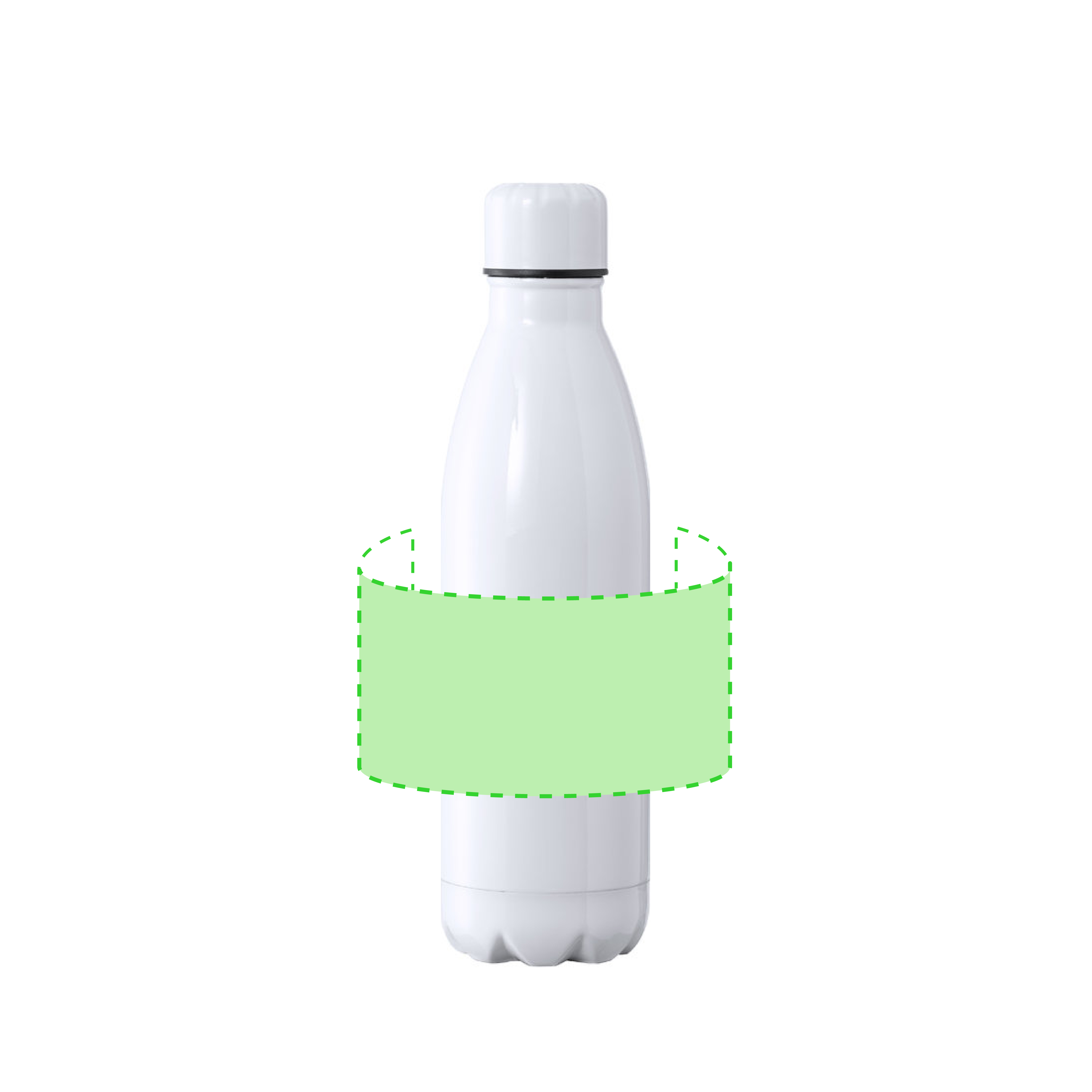 Bidón térmico de acero inoxidable personalizable sublimación 500 ml