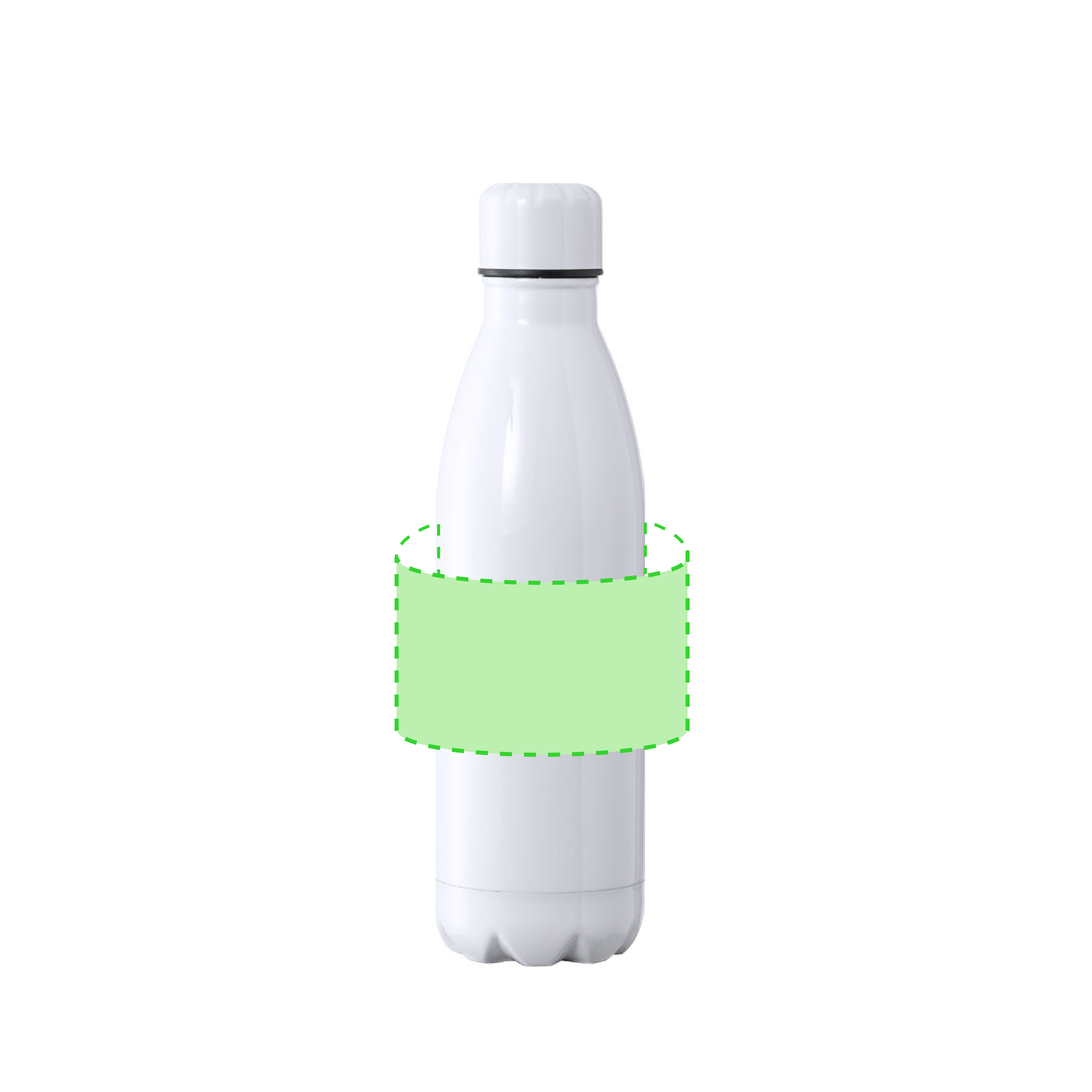 Bidón térmico de acero inoxidable personalizable sublimación 500 ml