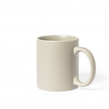 Taza de cerámica con relieve texturizado exterior 370 ml