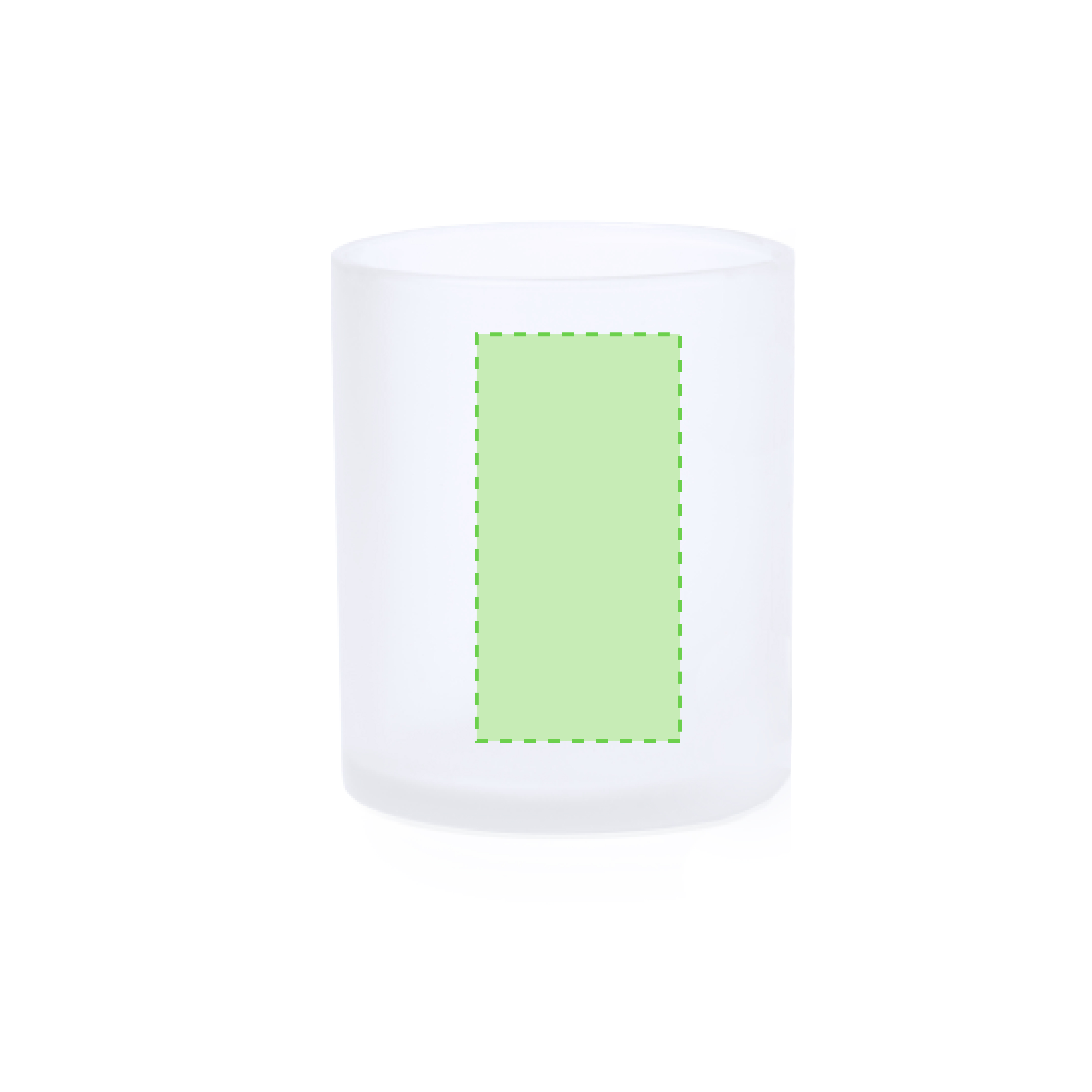 Taza sublimación cristal translúcido premium 350 ml