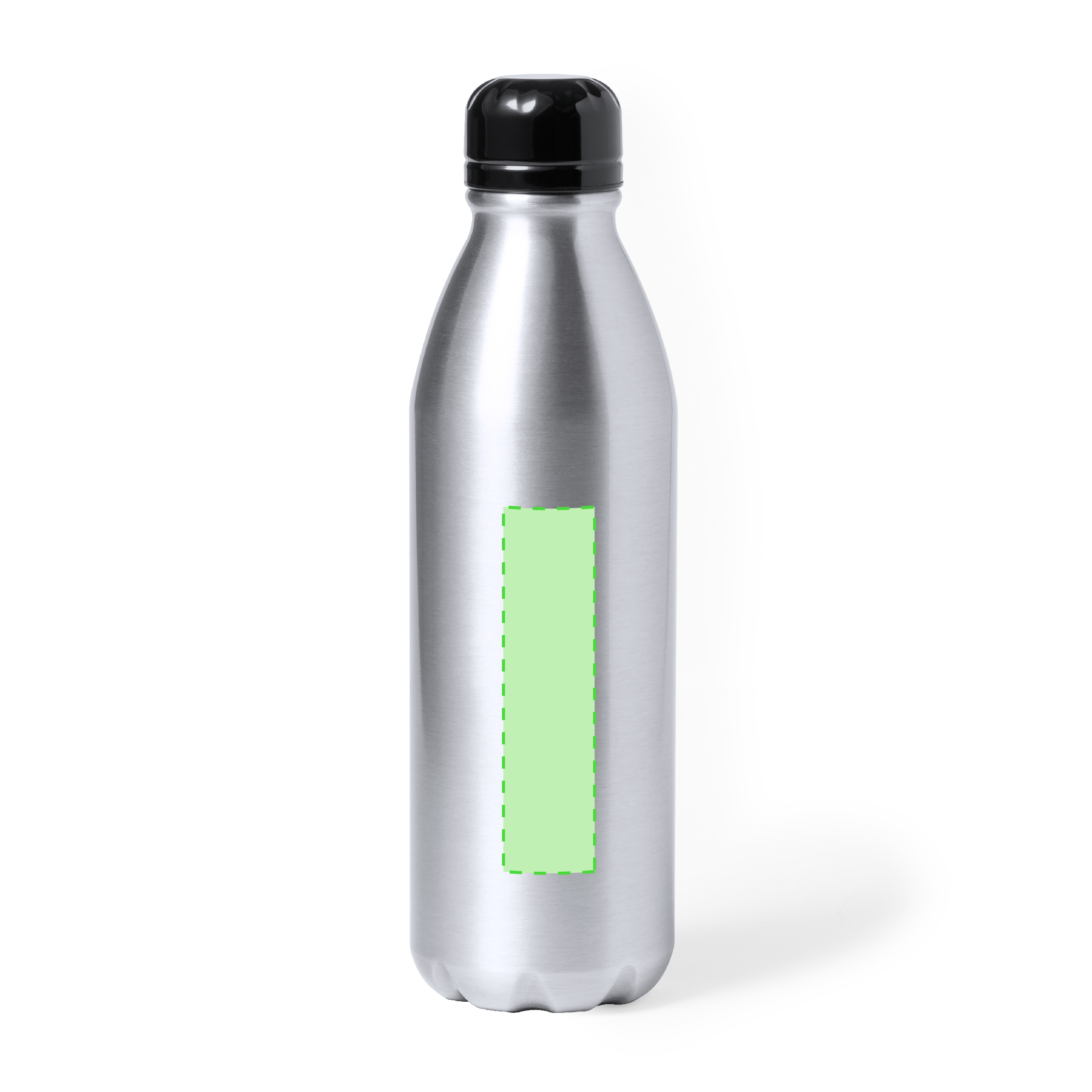 Botella deportiva de pared simple en aluminio reciclado 750 ml
