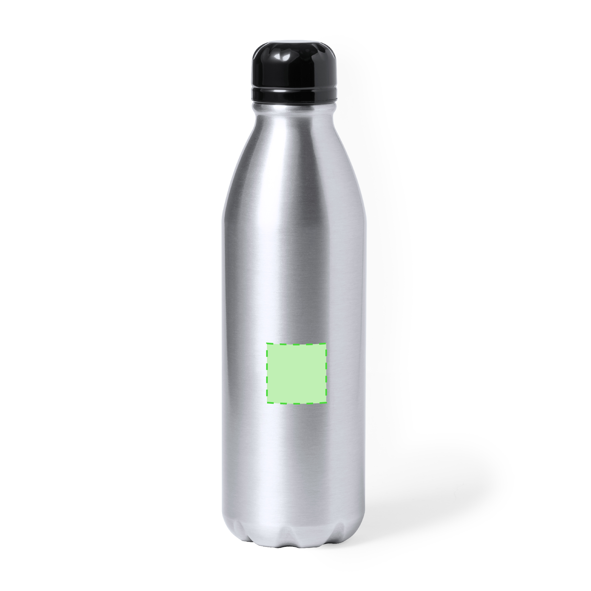 Botella deportiva de pared simple en aluminio reciclado 750 ml