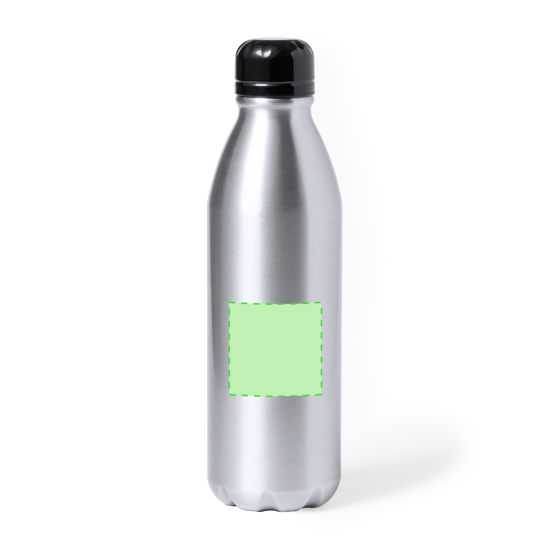 Botella deportiva de pared simple en aluminio reciclado 750 ml