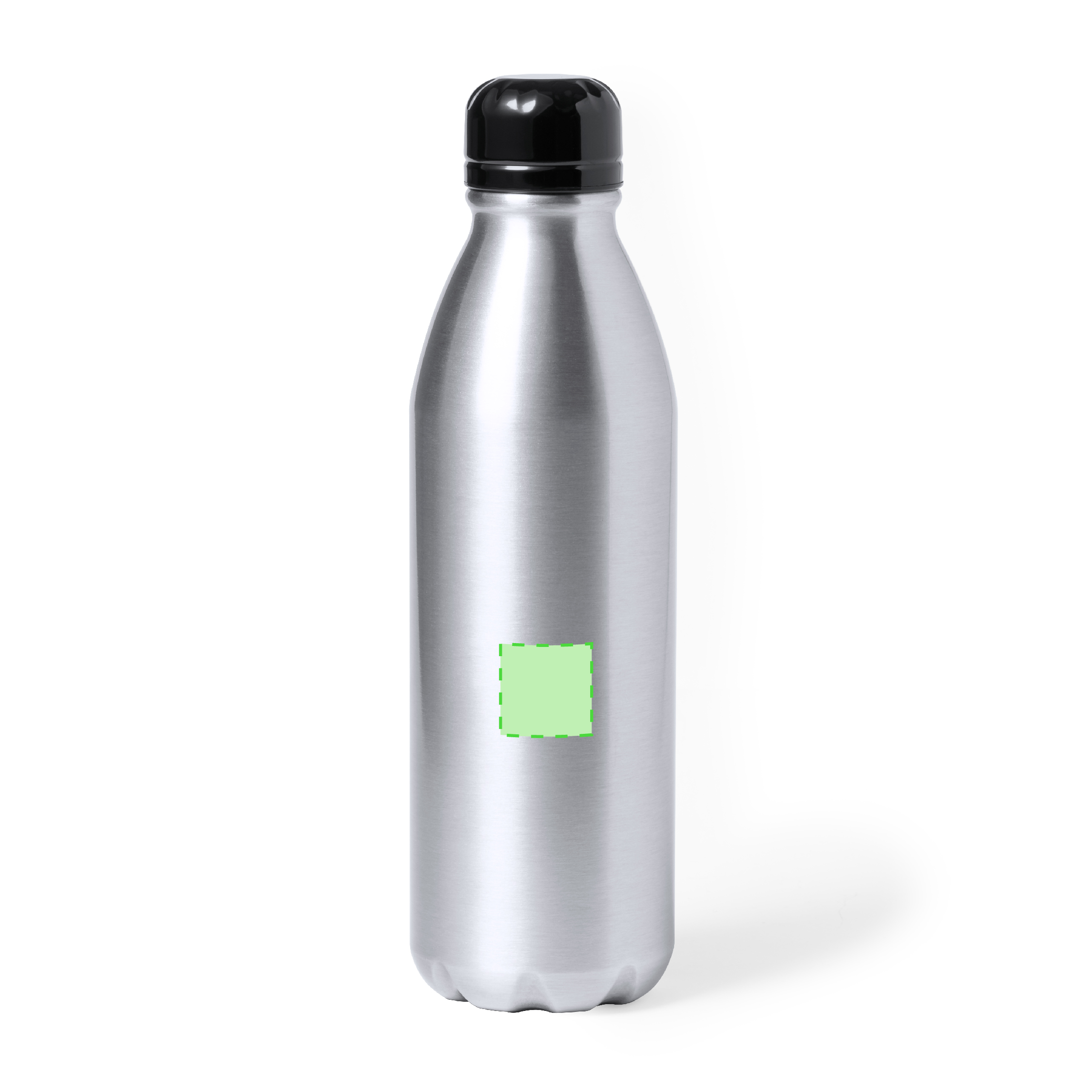 Botella deportiva de pared simple en aluminio reciclado 750 ml