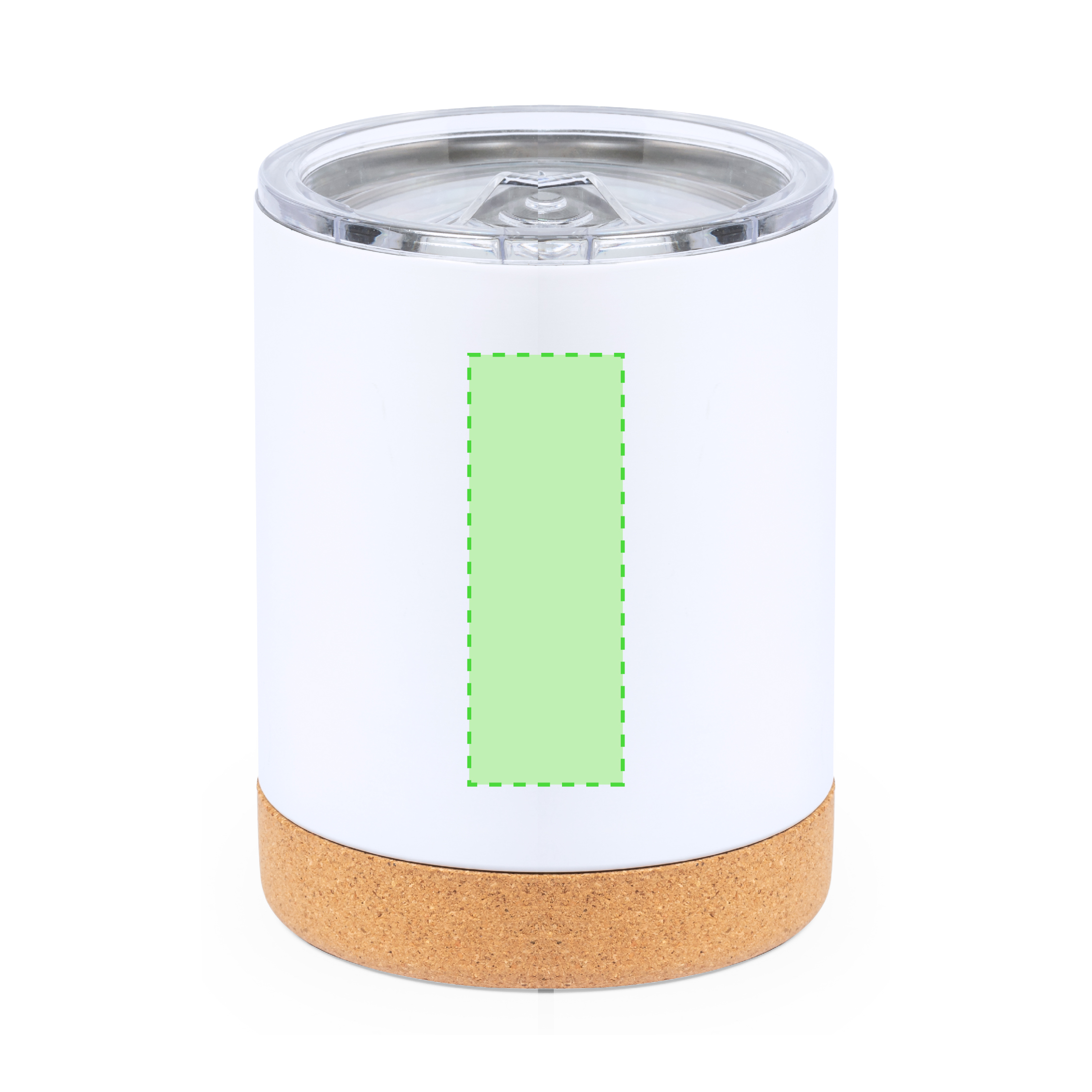 Taza térmica estándar de acero inoxidable reciclado 400 ml