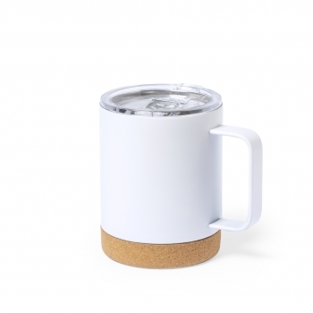 Taza térmica estándar de acero inoxidable reciclado 400 ml