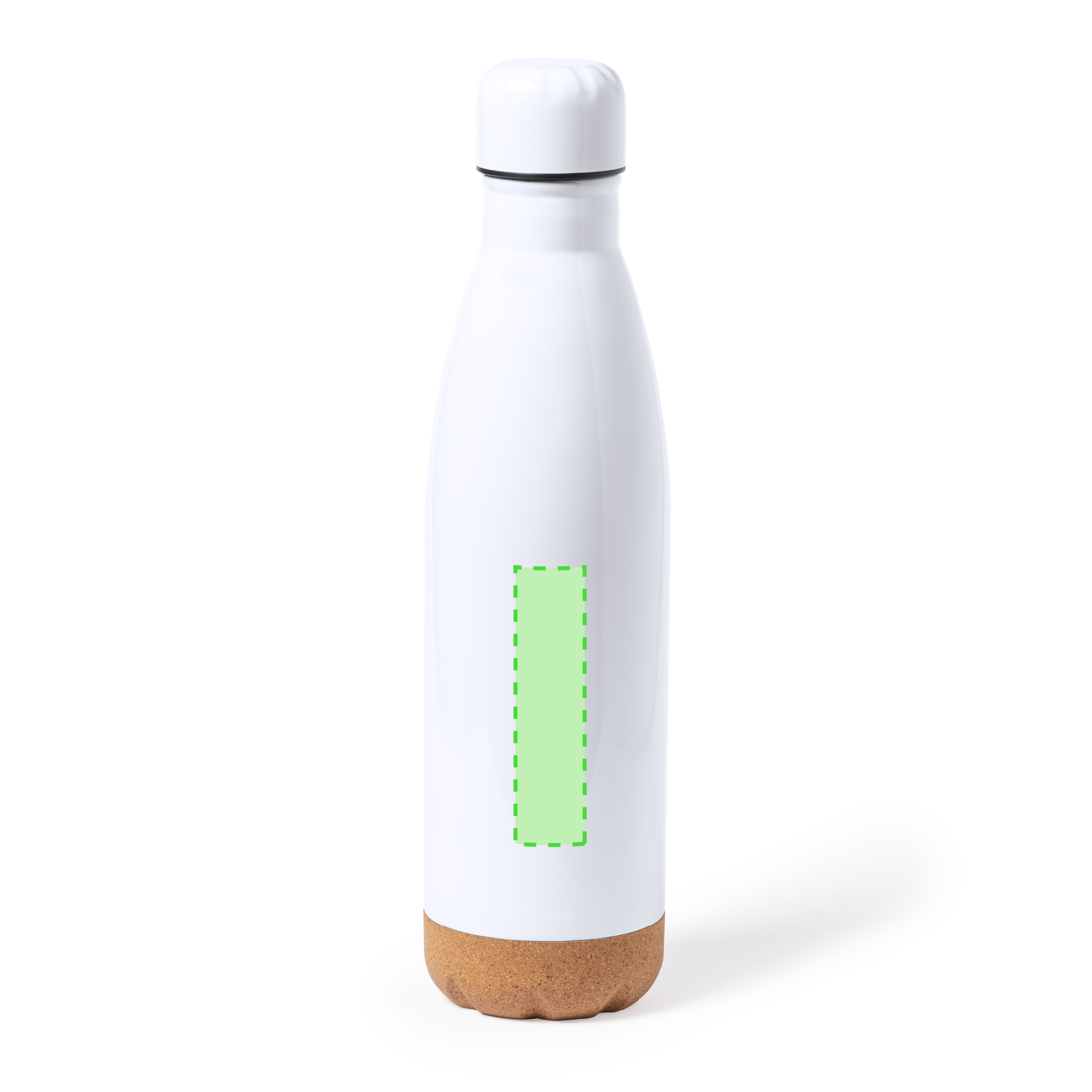 Bidón de acero y corcho personalizable por sublimación 750 ml