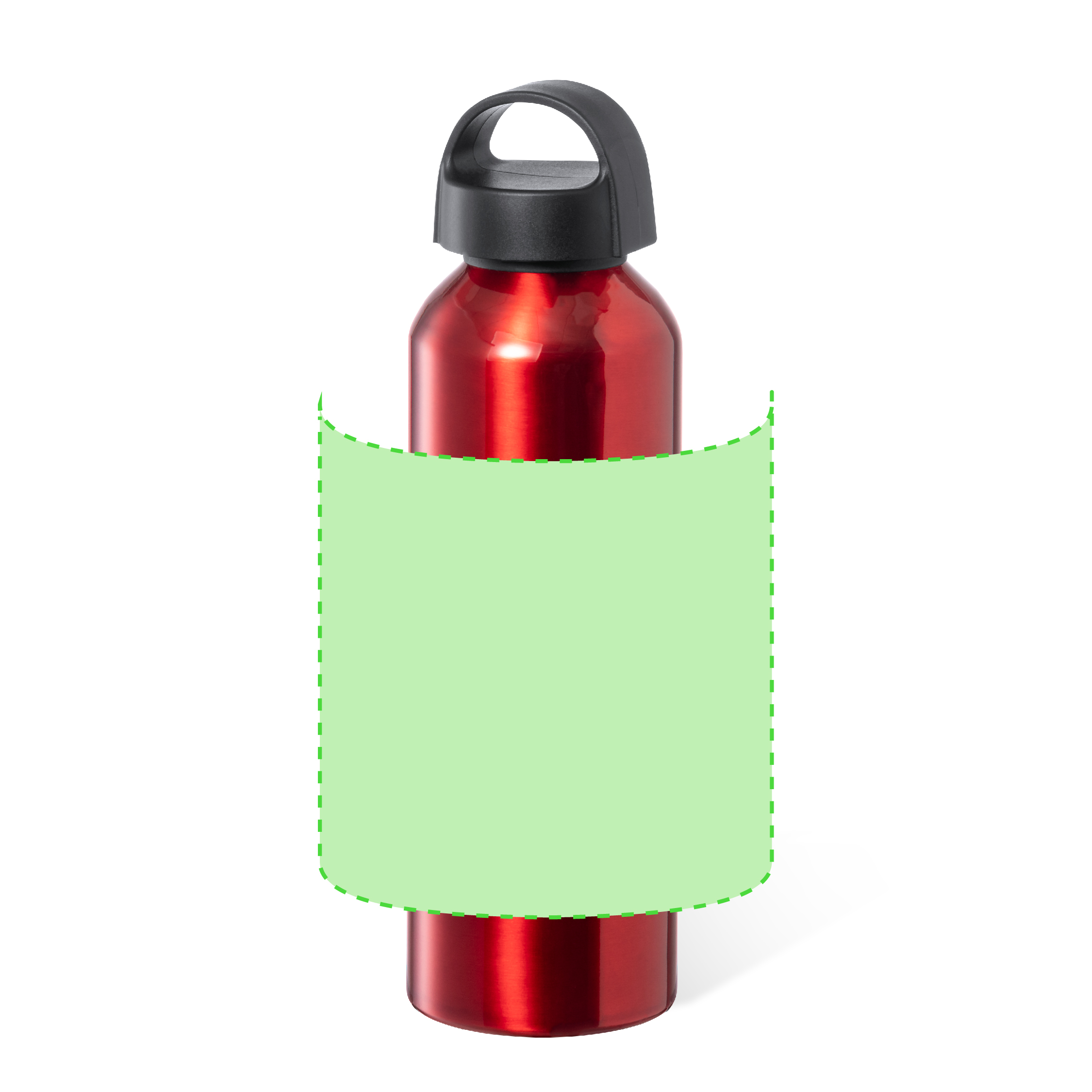 Botella deportiva XL de aluminio ultraligero 800 ml