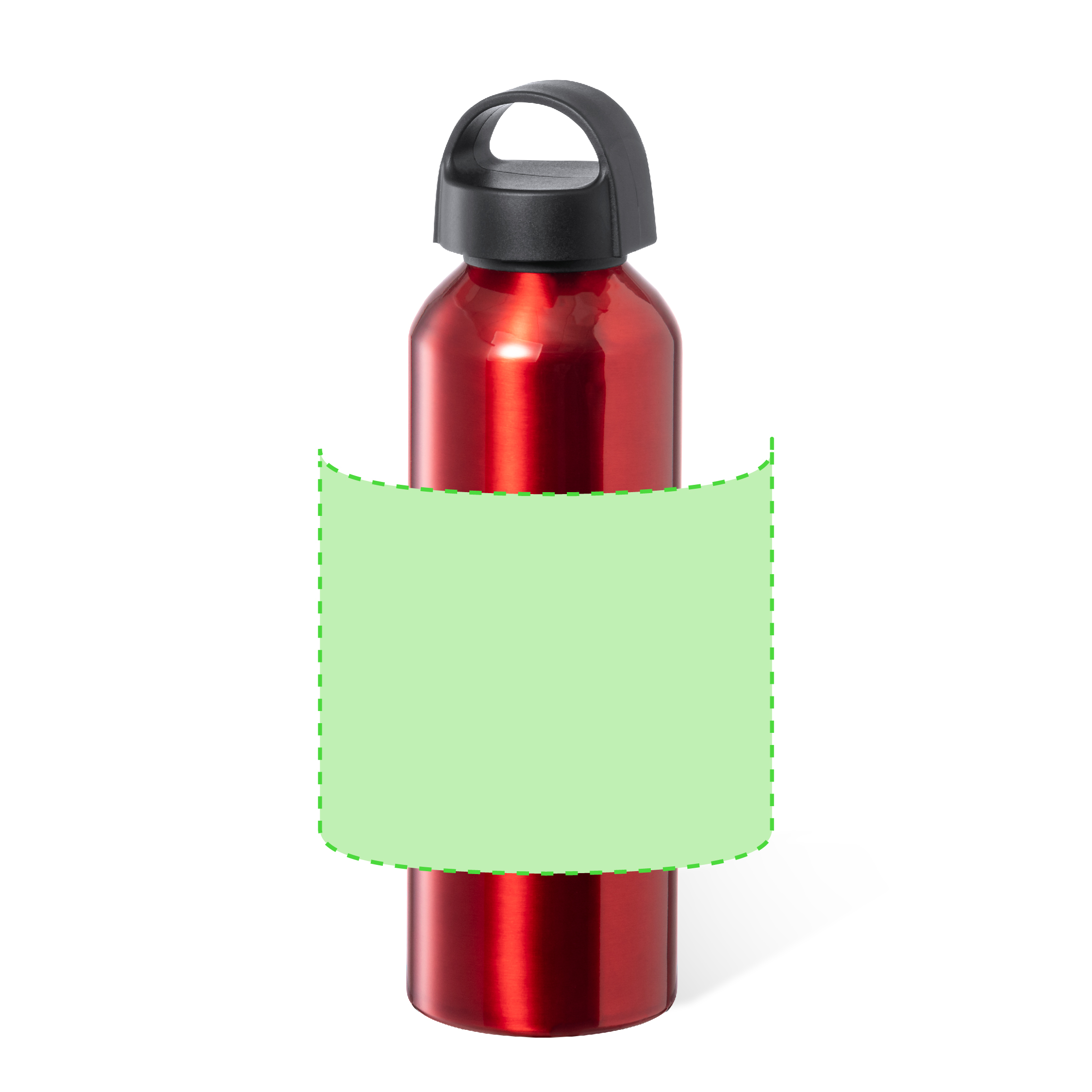 Botella deportiva XL de aluminio ultraligero 800 ml
