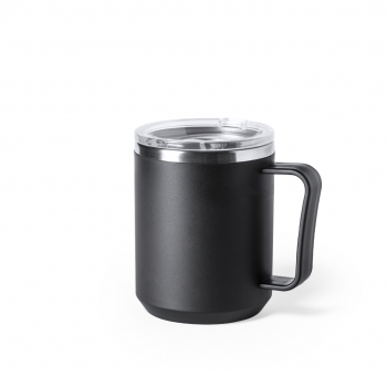 Taza térmica de acero inoxidable con recubrimiento PP 350 ml