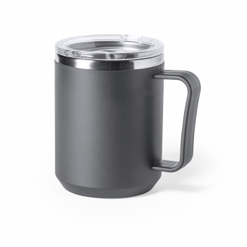 Taza térmica de acero inoxidable con recubrimiento PP 350 ml