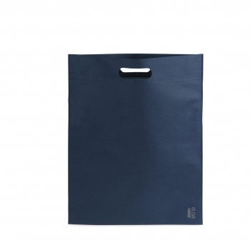 Bolsa de RPET formato vertical 34×43 cm tipo tote plana