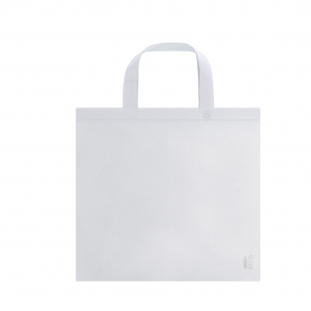 Bolsa de RPET asas cortas 38×35 cm formato apaisado