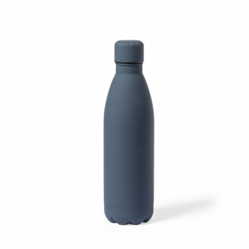 Bidón de alta capacidad en acero inoxidable tacto caucho 790 ml
