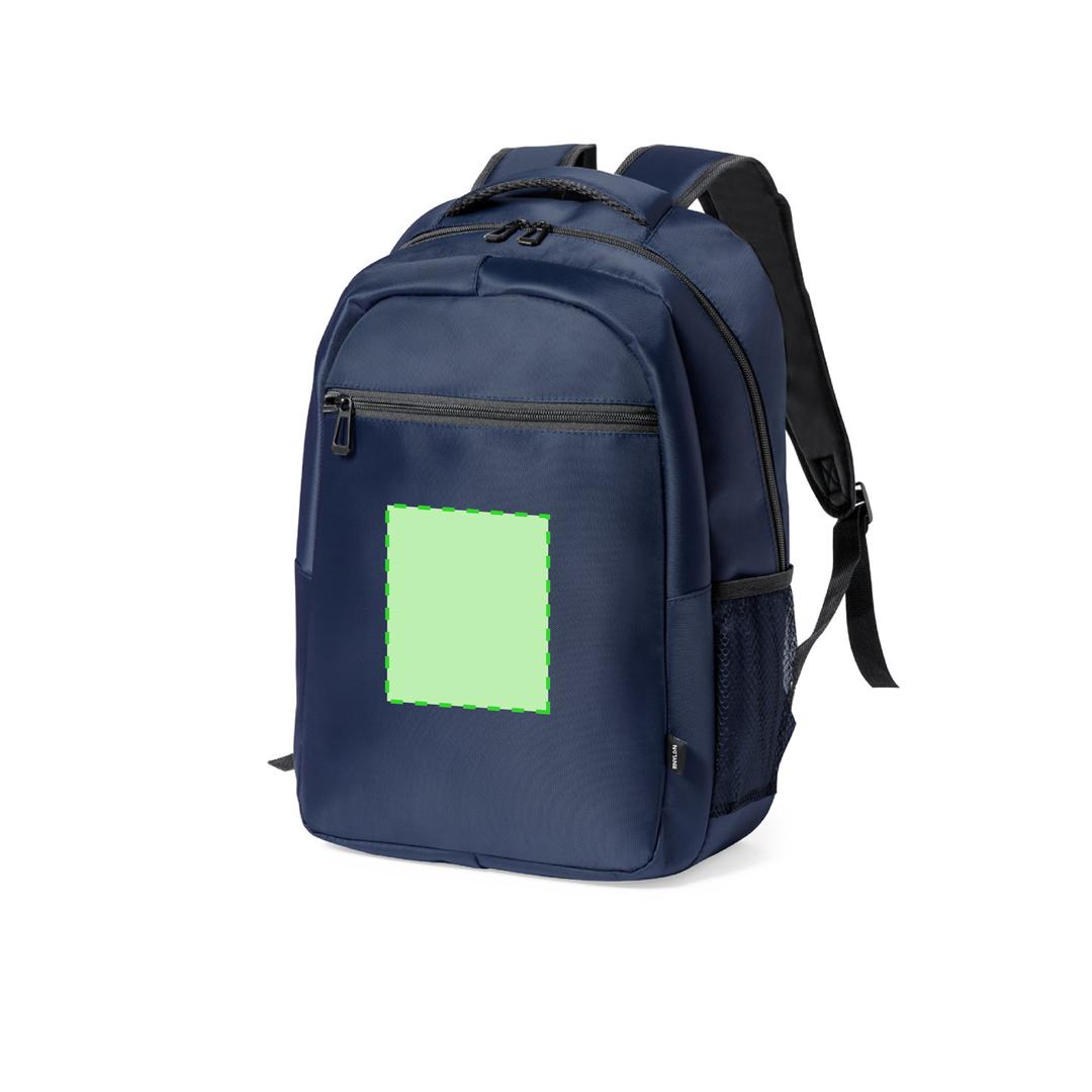 Mochila de nylon reciclado 420D con portátil 15