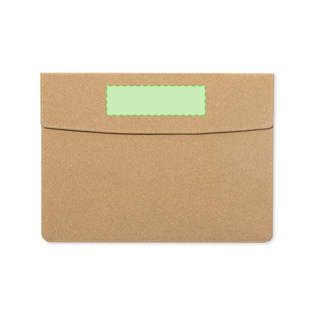 Funda para portátil de corcho natural sin acolchado