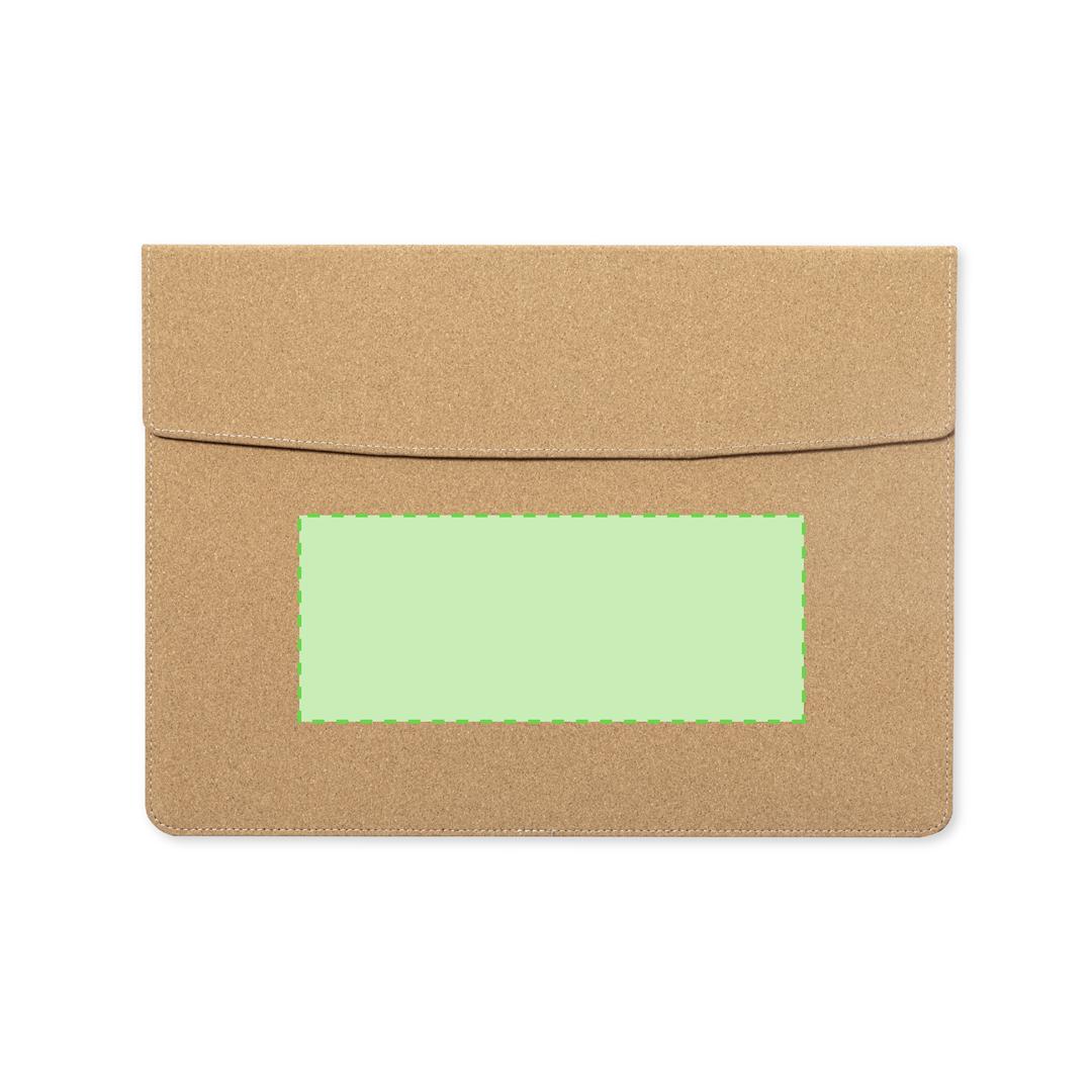 Funda para portátil de corcho natural sin acolchado