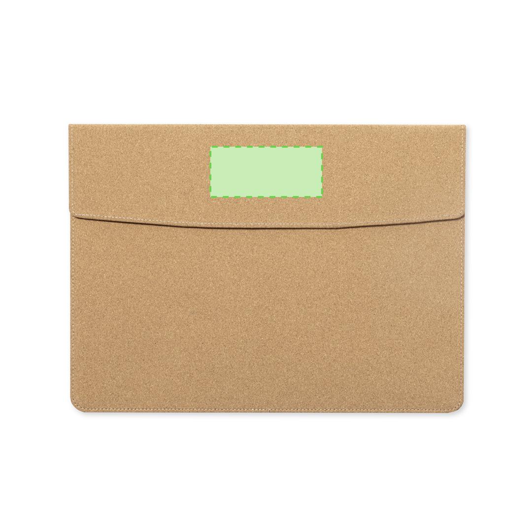 Funda para portátil de corcho natural sin acolchado