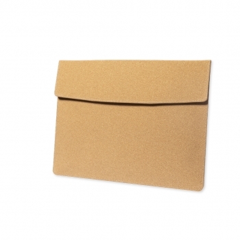 Funda para portátil de corcho natural sin acolchado