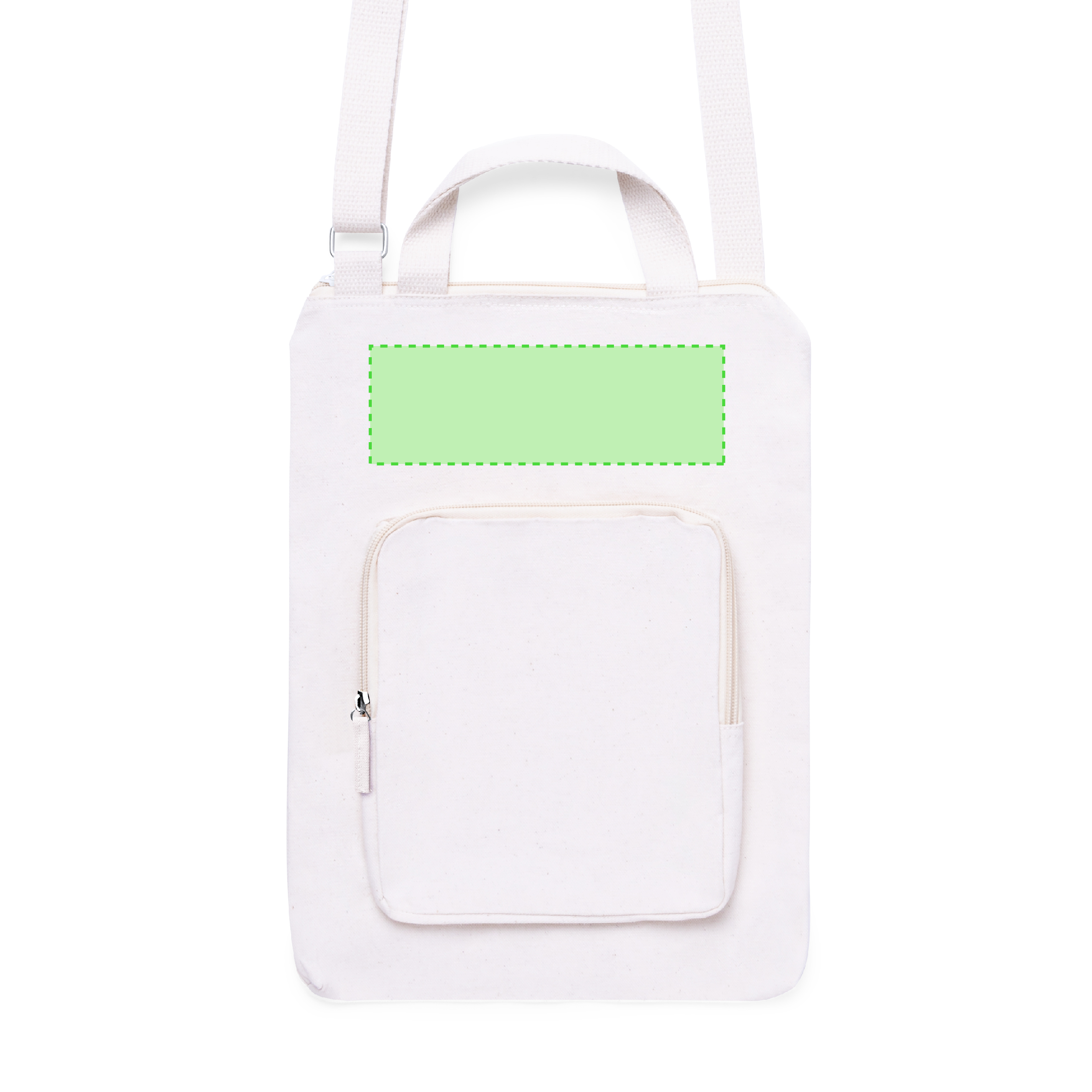 Funda para portátil de lona canvas 280 g/m² natural
