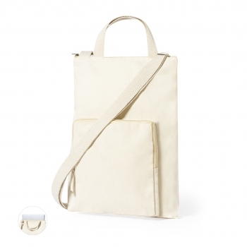 Funda para portátil de lona canvas 280 g/m² natural
