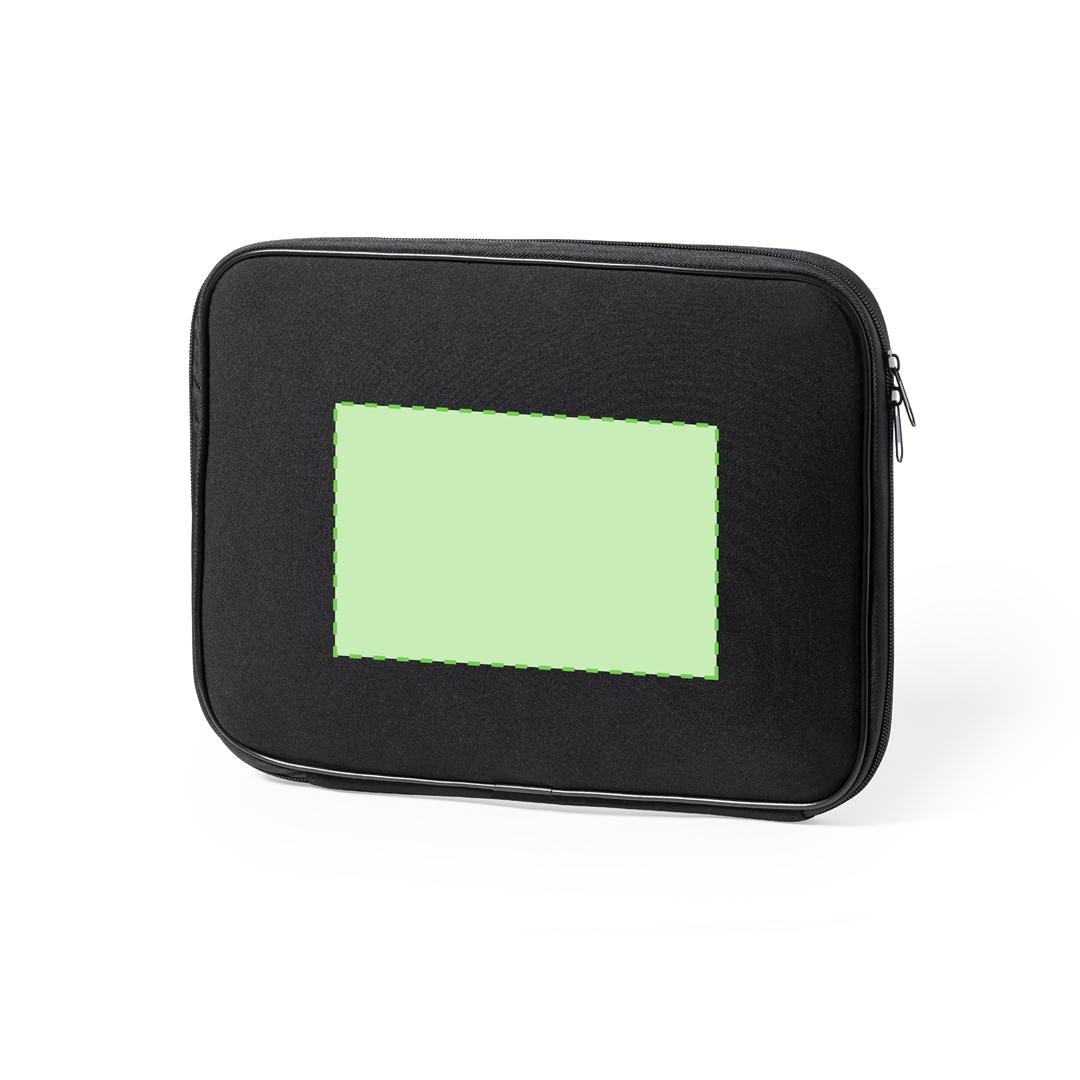 Funda para portátil de soft shell con protección antiimpactos