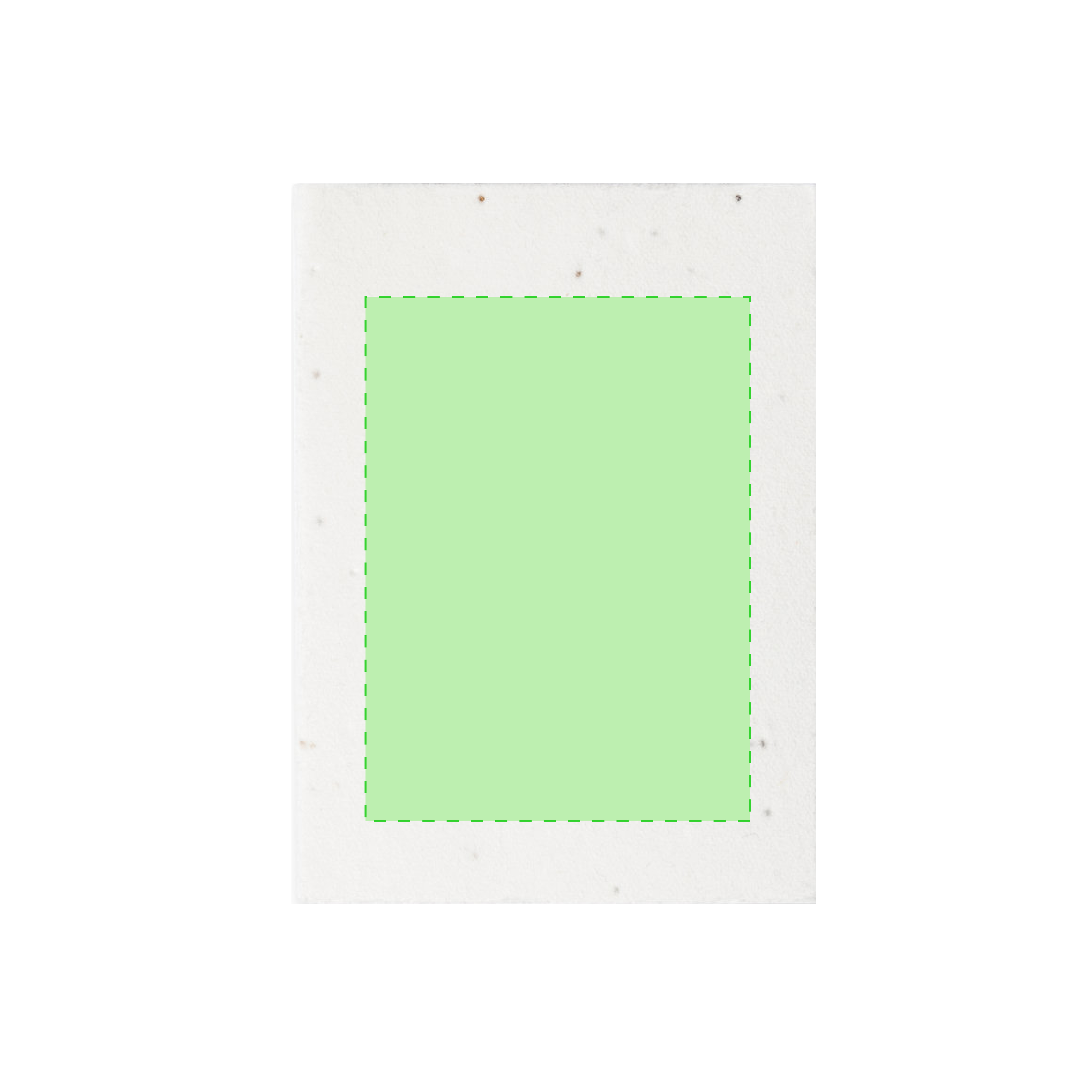 Bloc plantable de papel semilla con 50 notas adhesivas