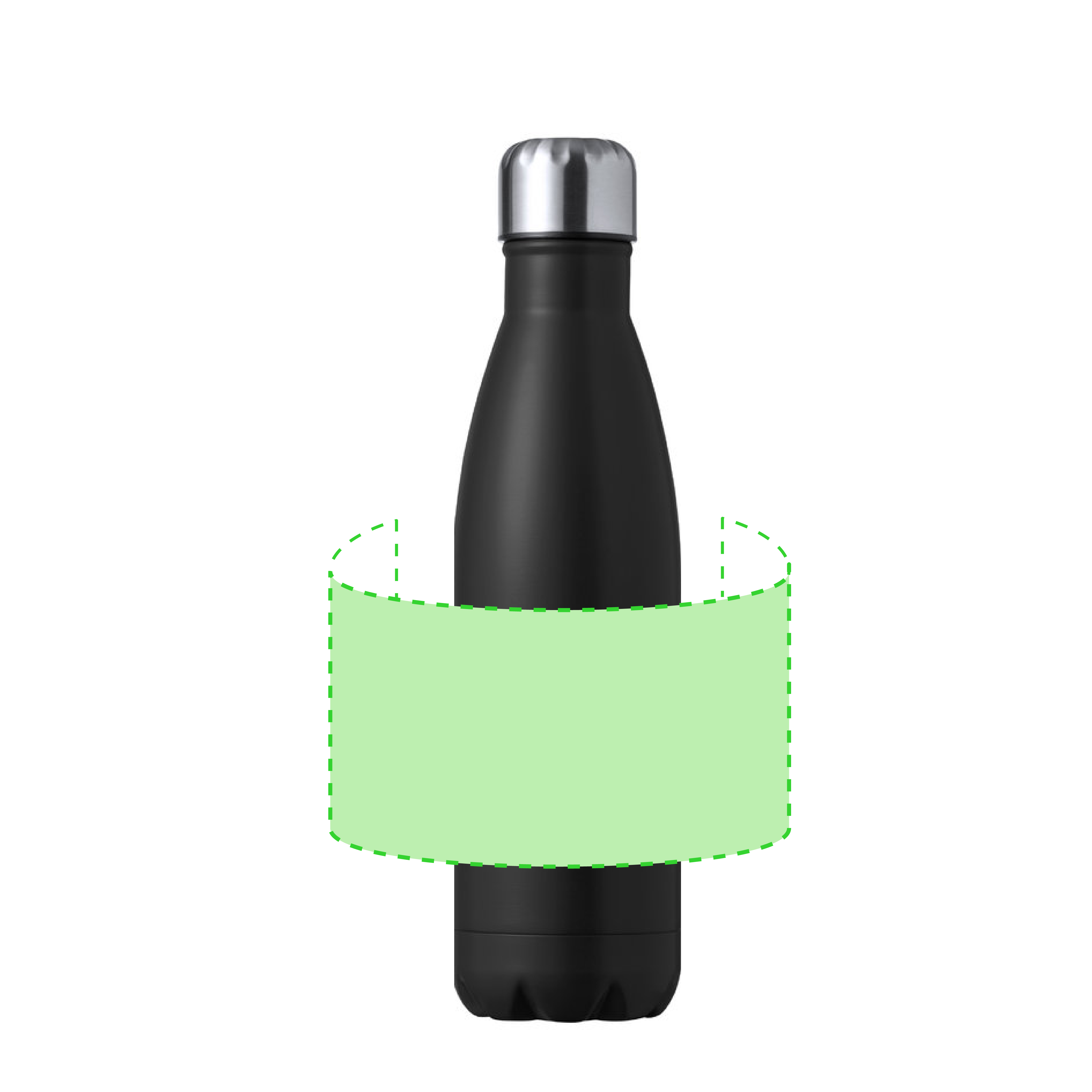 Bidón térmico ergonómico acero inoxidable 550 ml