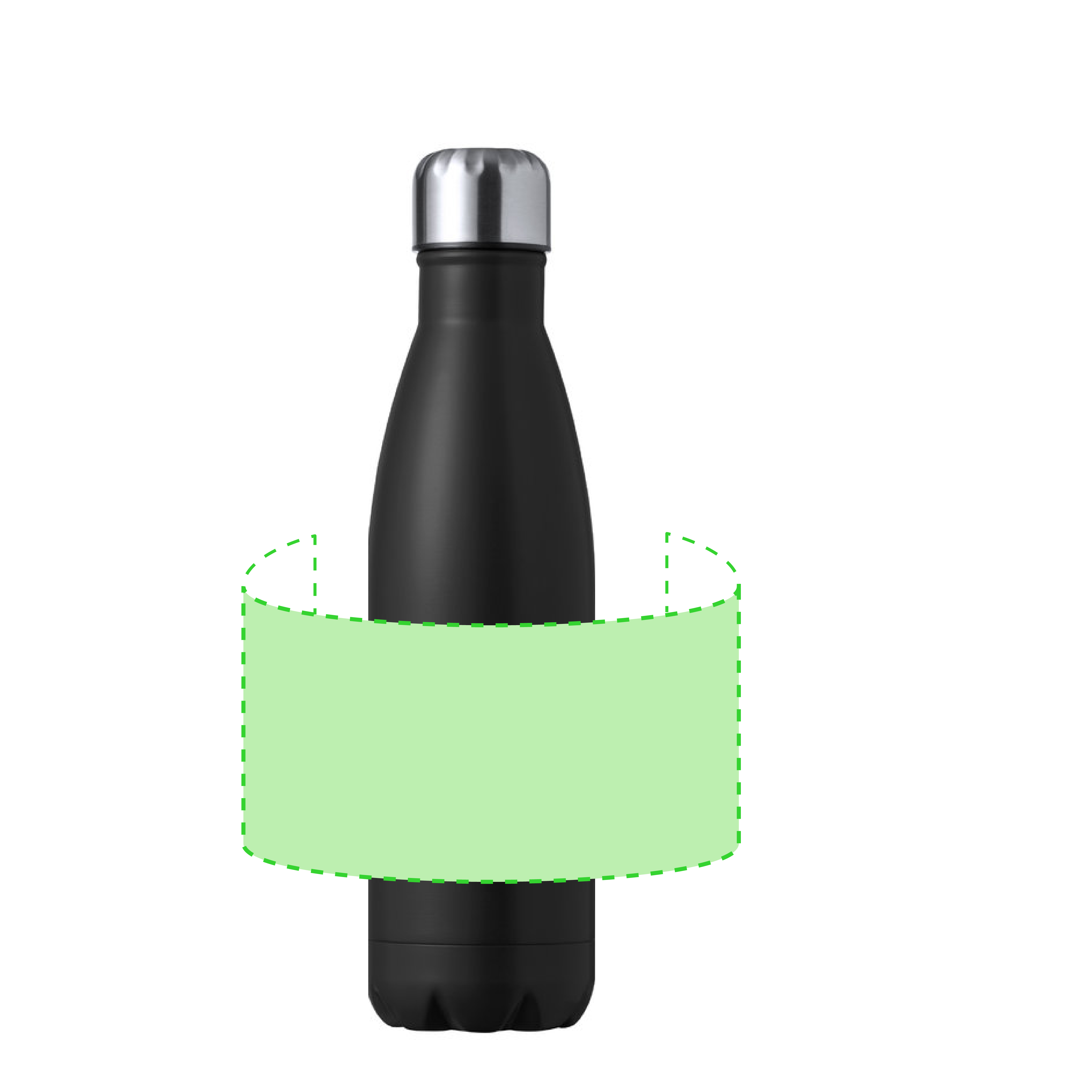 Bidón térmico ergonómico acero inoxidable 550 ml