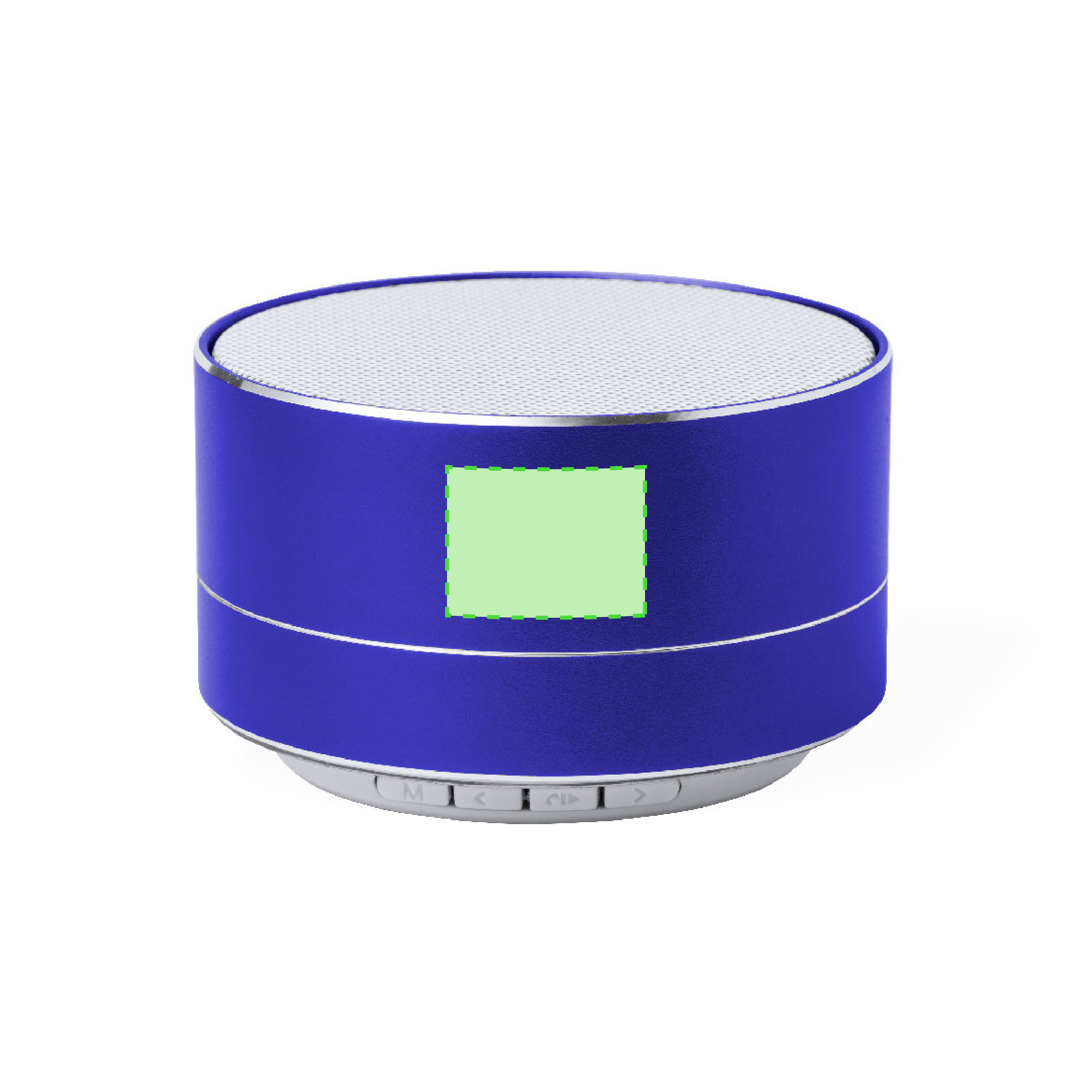 Altavoz Bluetooth compacto de aluminio reciclado con reciclabilidad infinita