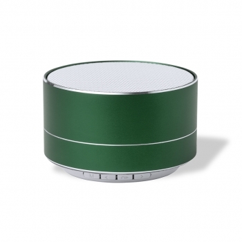 Altavoz Bluetooth compacto de aluminio reciclado con reciclabilidad infinita