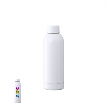 Bidón térmico sublimación acero inoxidable cuerpo metálico 500 ml