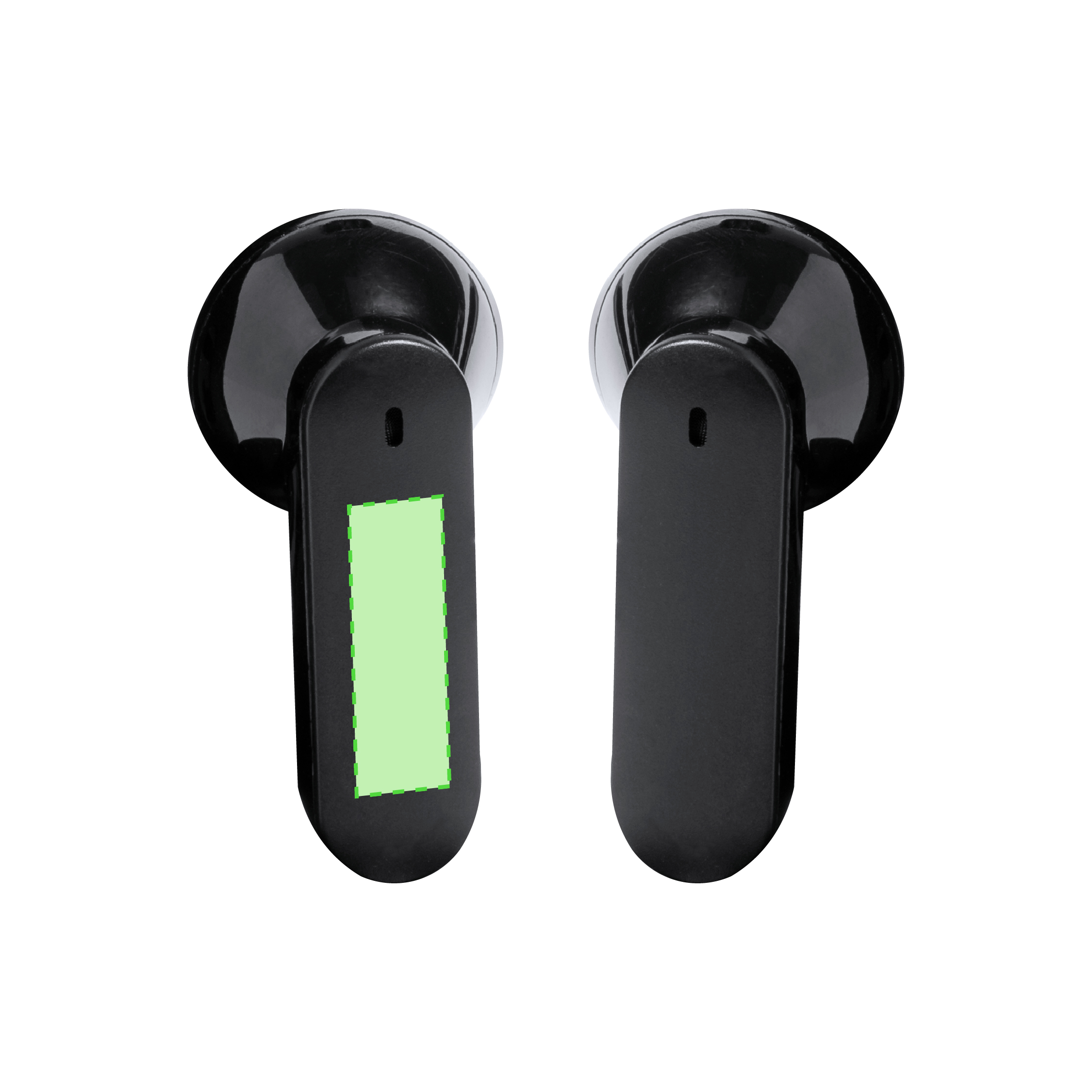 Auriculares Bluetooth 5.0 Antonio Miró en negro mate con base carga a juego, táctil y diseño premium