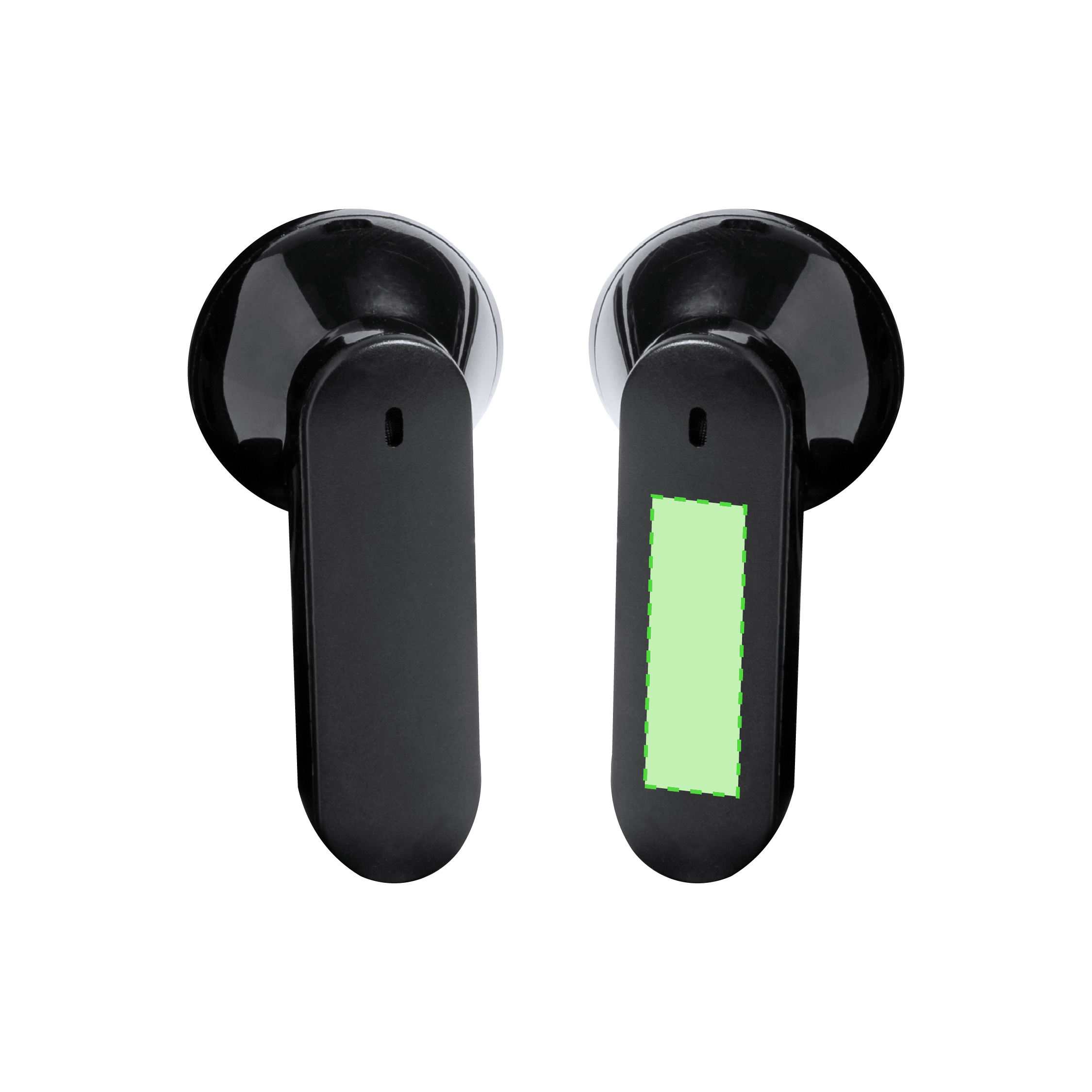Auriculares Bluetooth 5.0 Antonio Miró en negro mate con base carga a juego, táctil y diseño premium
