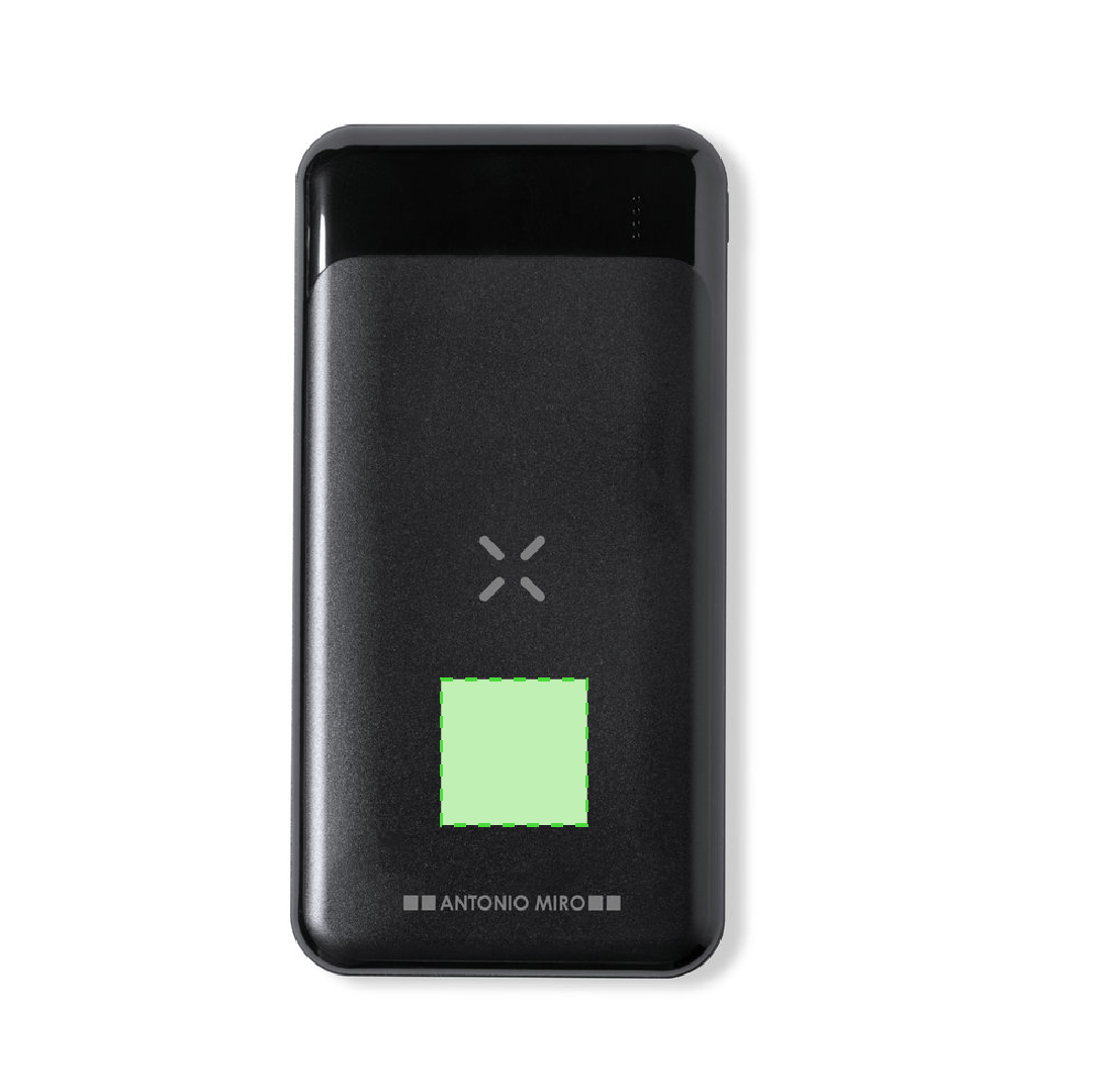 Powerbank compacto de 5000 mAh con múltiples salidas de carga