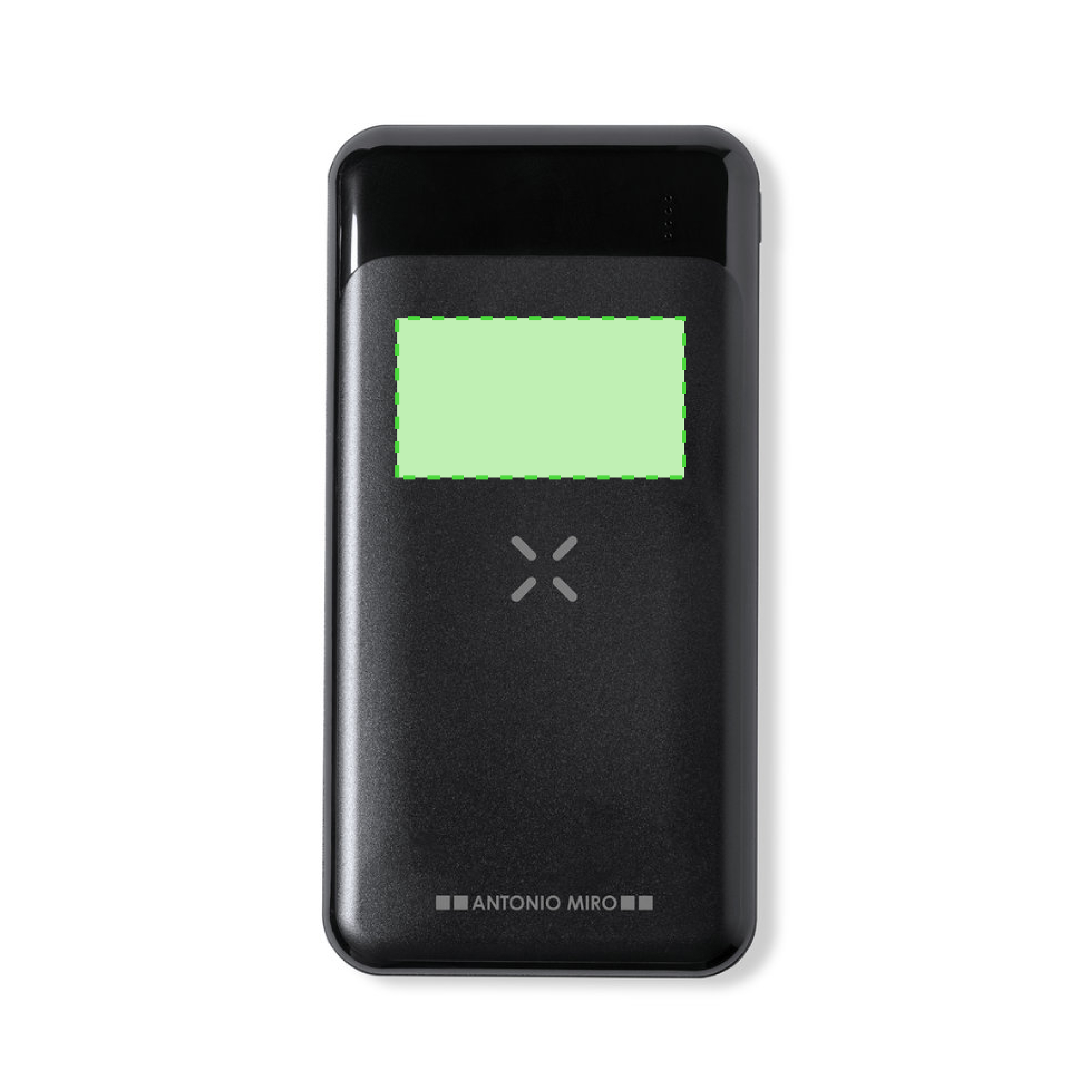 Powerbank compacto de 5000 mAh con múltiples salidas de carga