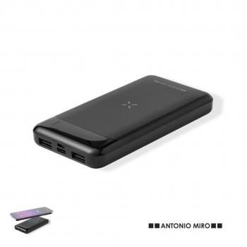 Powerbank compacto de 5000 mAh con múltiples salidas de carga
