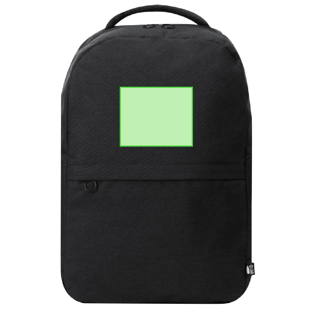 Mochila de negocios de RPET 600D con estación de carga USB y portátil 15