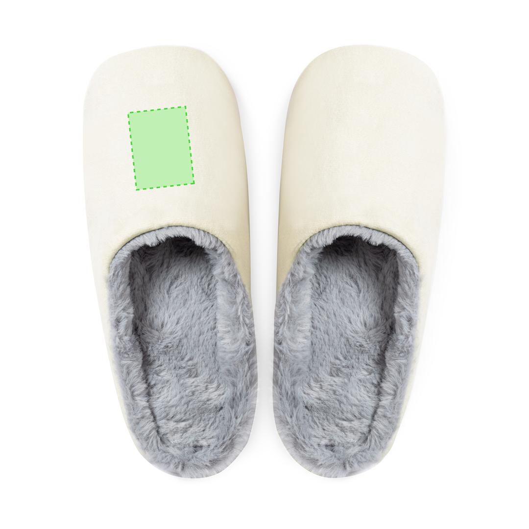 Par de zapatillas unisex con interior acolchado afelpado y suela antideslizante — disponible en tallas 36-38 y 42-44