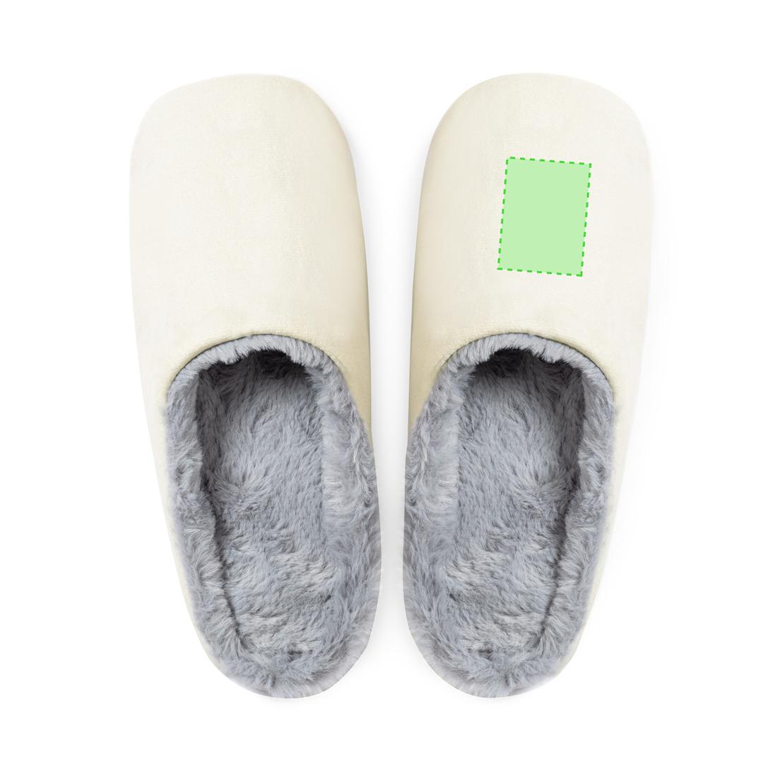 Par de zapatillas unisex con interior acolchado afelpado y suela antideslizante — disponible en tallas 36-38 y 42-44