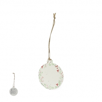 Adorno navideño plantable Boster de papel semilla — semillas petunia incluidas, 3 diseños (Bola, Estrella, Árbol), colgador yute, bolsa papel reciclado