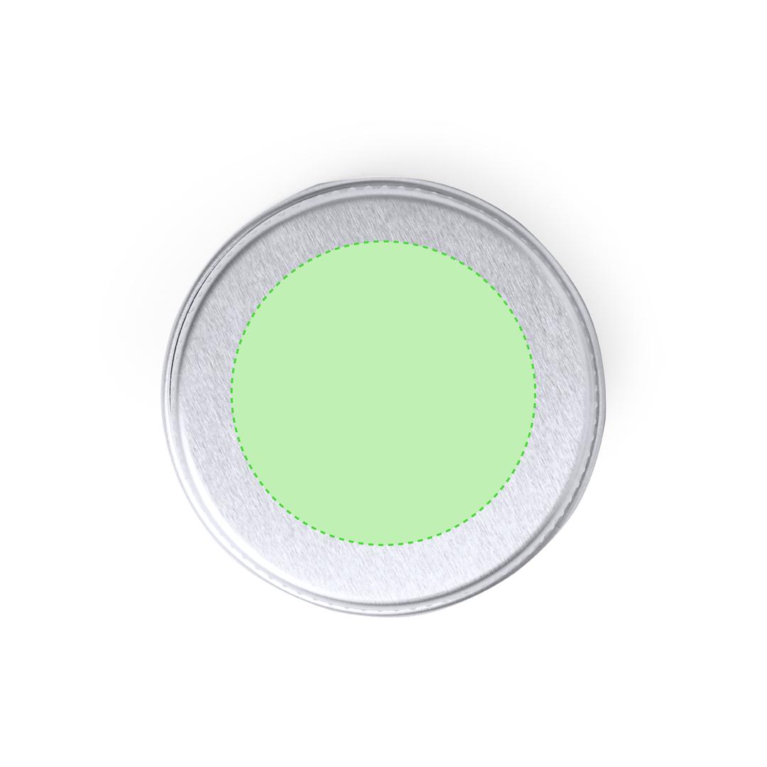 Bálsamo labial vegano SPF15 de aluminio con aroma vainilla