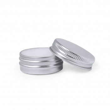 Bálsamo labial vegano SPF15 de aluminio con aroma vainilla