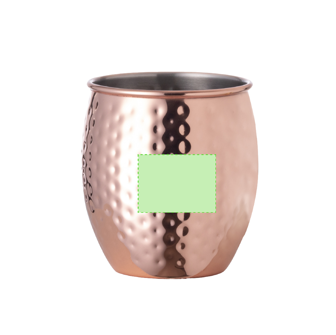 Taza de acero inoxidable de medio litro 500 ml