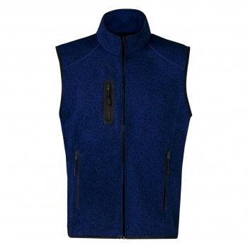Chaleco Anderson adulto polar fleece anti-pilling bitono — 280 g/m², diseño bitono, bolsillos laterales + bolsillo pecho, cremalleras reforzadas y costuras laterales